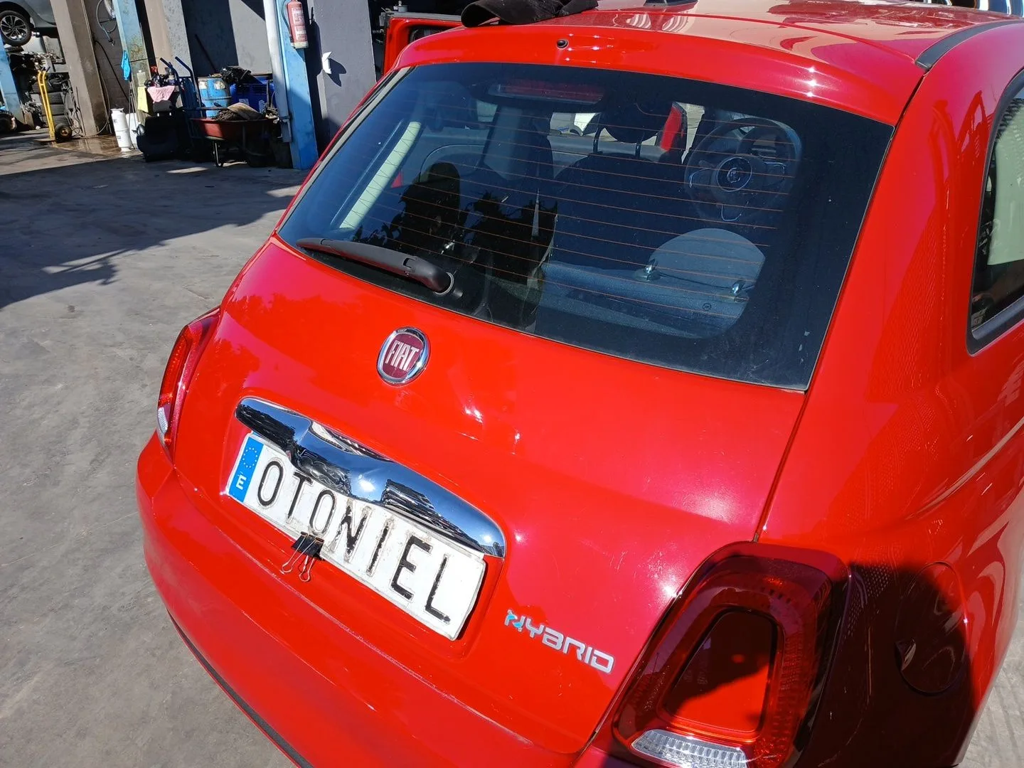 Porton Trasero para Fiat 500 (312_)