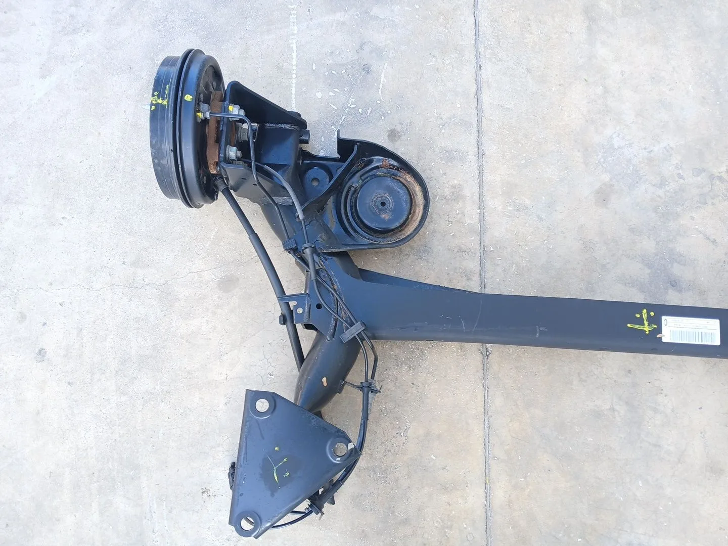 Puente Trasero para Fiat 500 (312_)