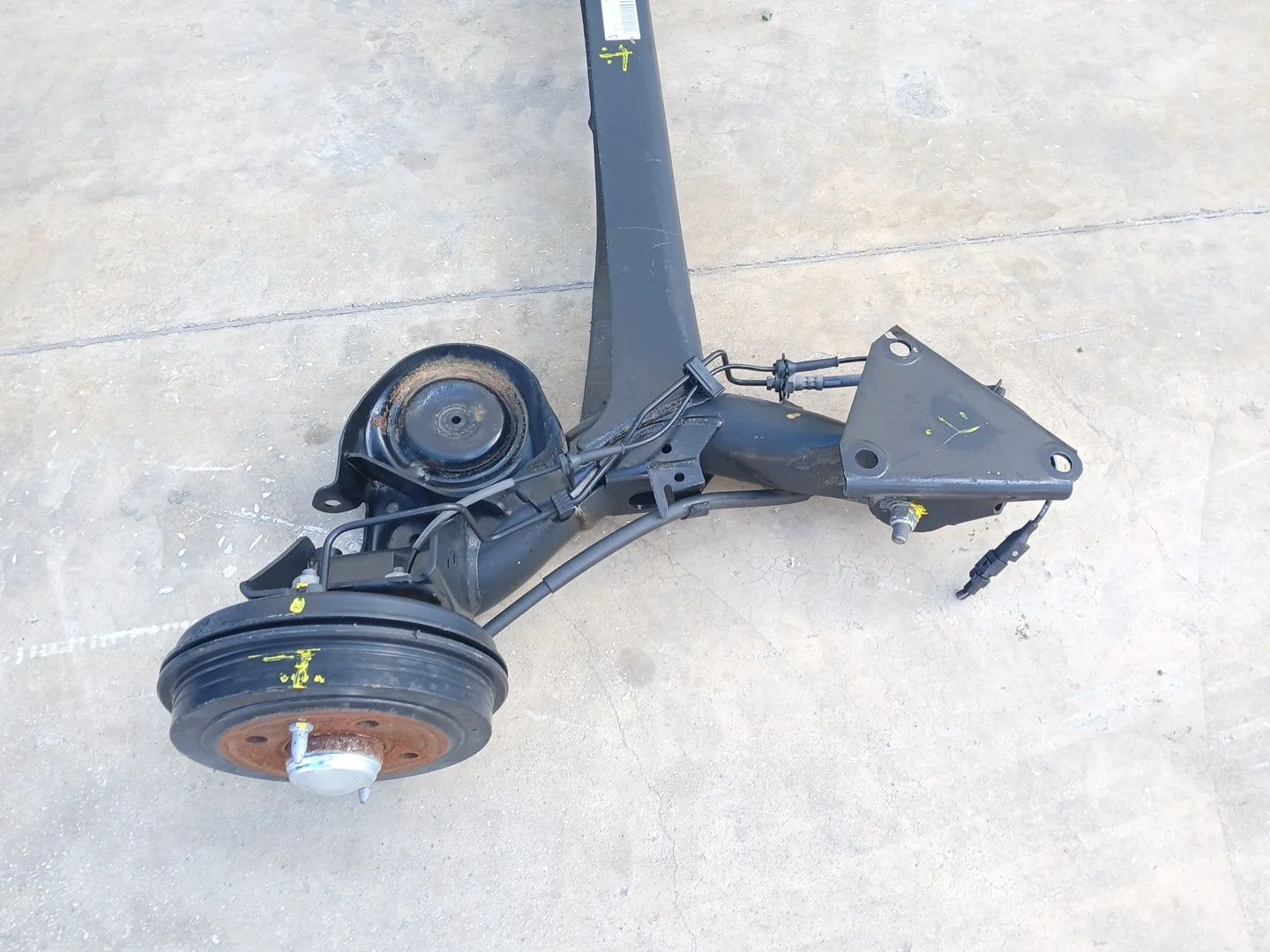 Puente Trasero para Fiat 500 (312_)