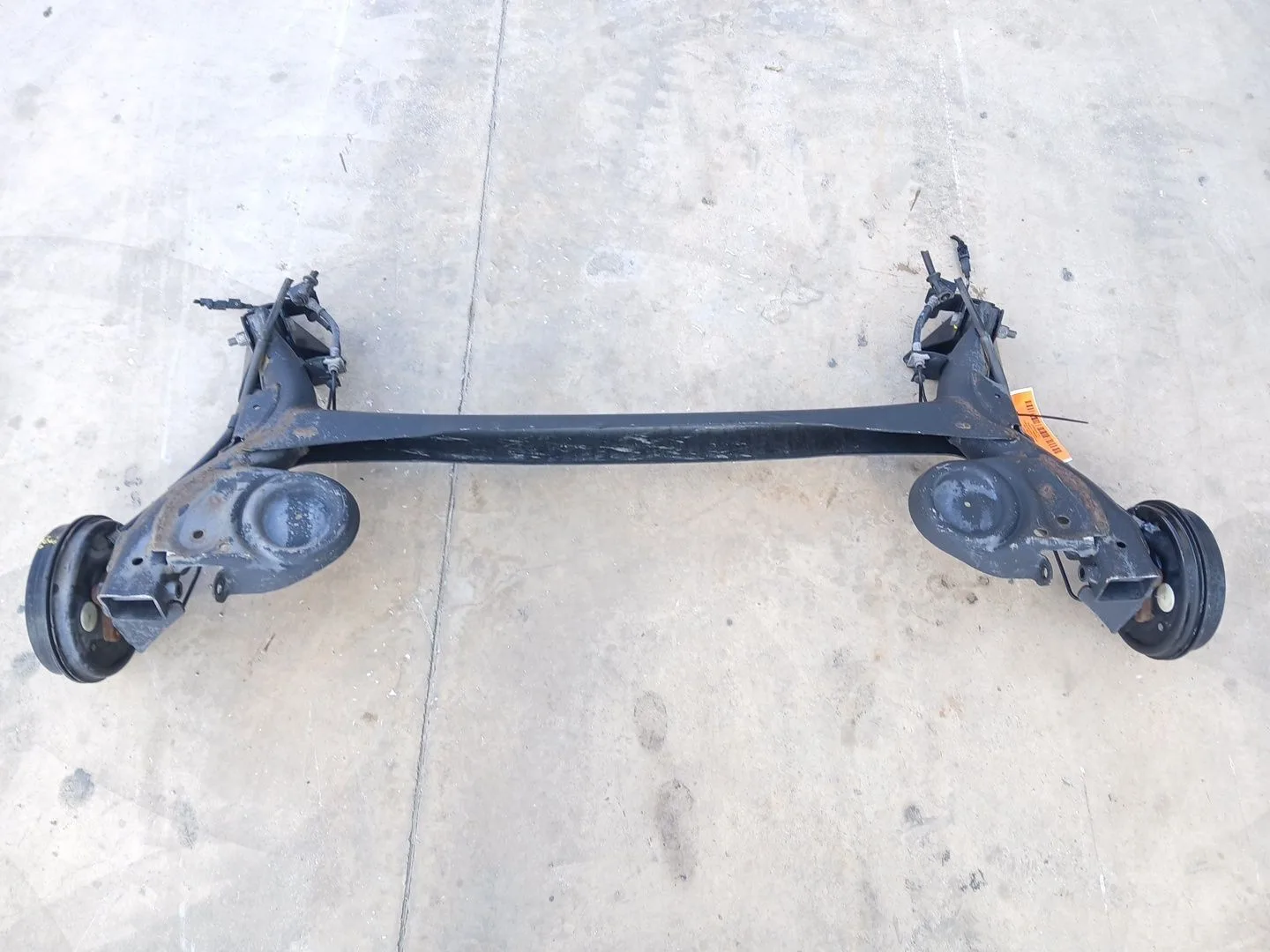 Puente Trasero para Fiat 500 (312_)
