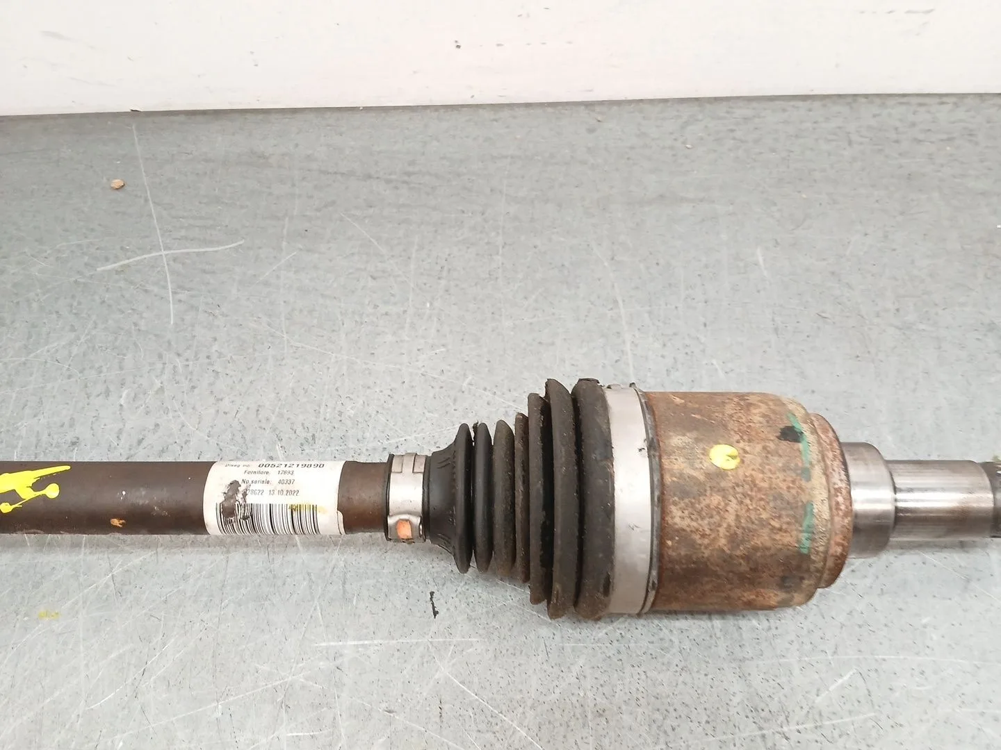Transmision Delantera Izquierda para Fiat 500 (312_)