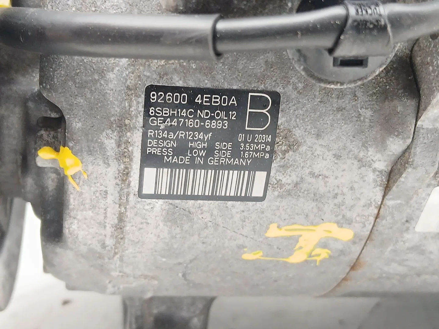 Compresor Aire Acondicionado para Renault Kadjar (Ha_, Hl_)