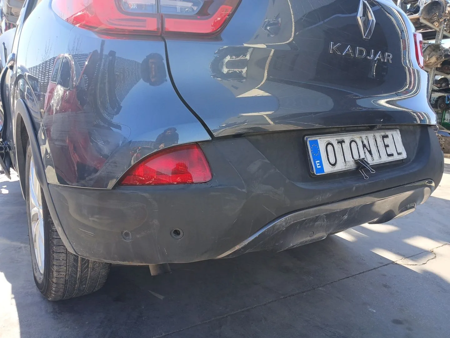 Paragolpes Trasero para Renault Kadjar (Ha_, Hl_)