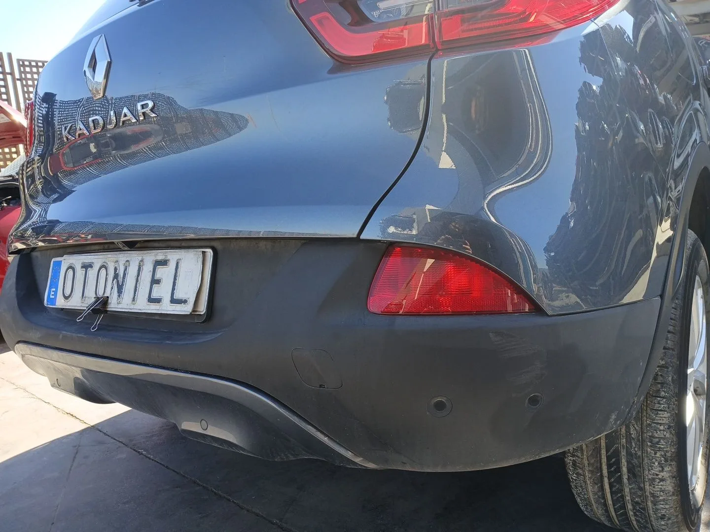Paragolpes Trasero para Renault Kadjar (Ha_, Hl_)