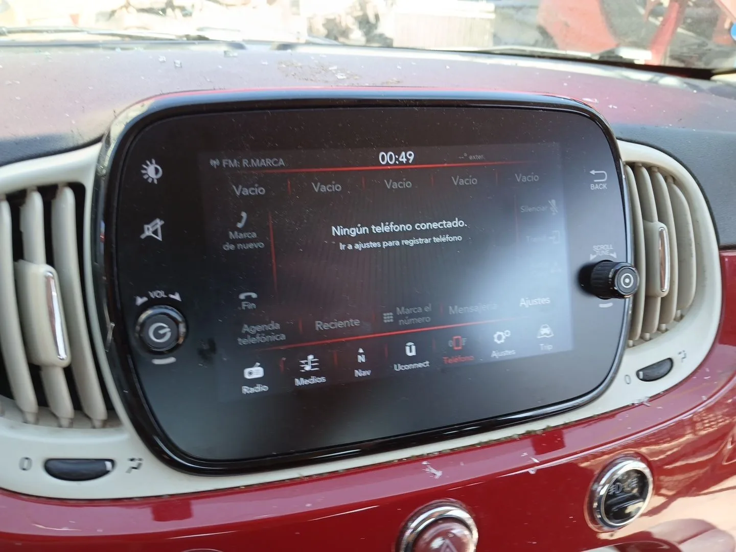 Pantalla Multifuncion para Fiat 500 (312_)
