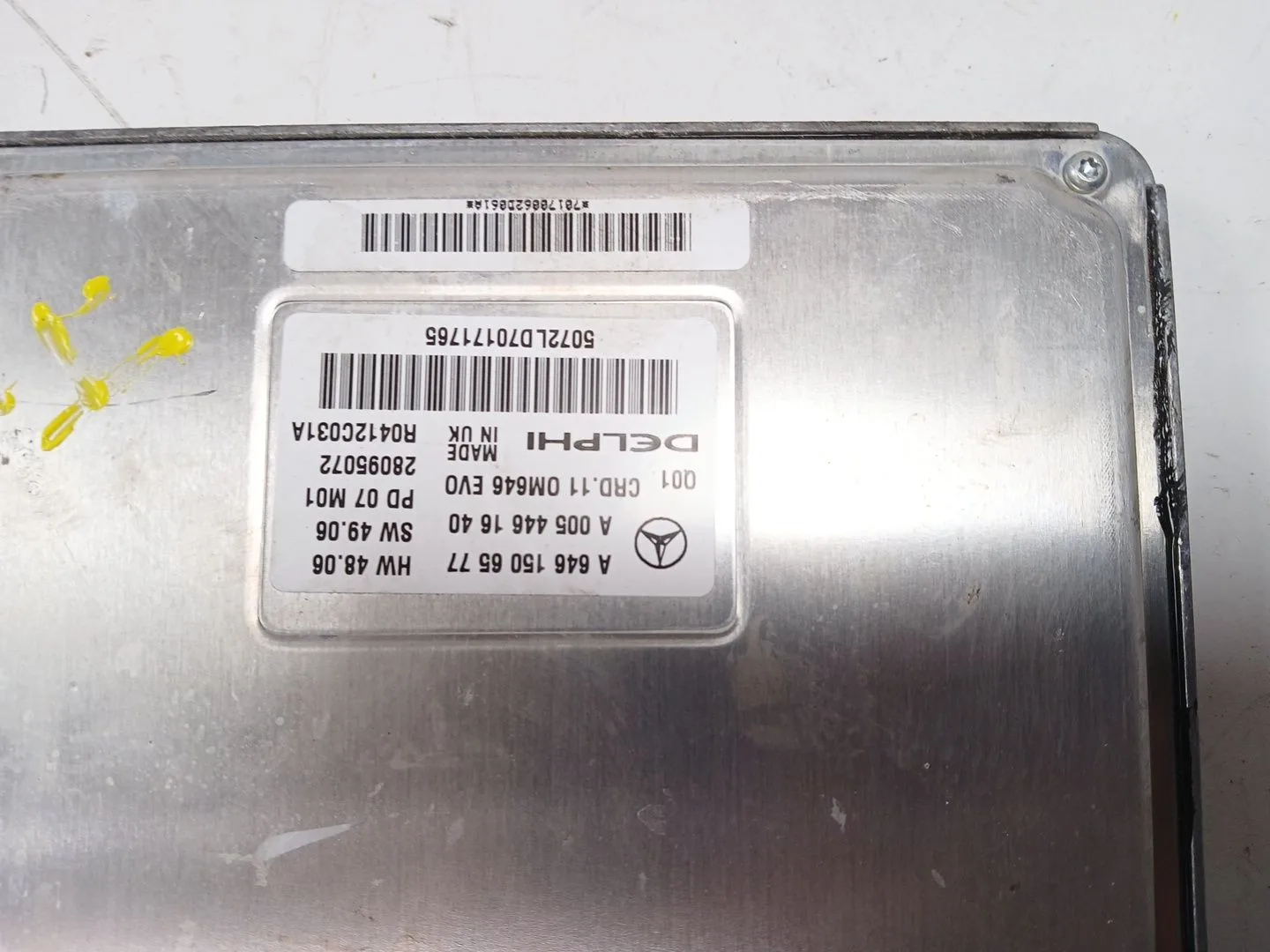 Centralita Motor Uce para Mercedes-Benz Clase C (W204)