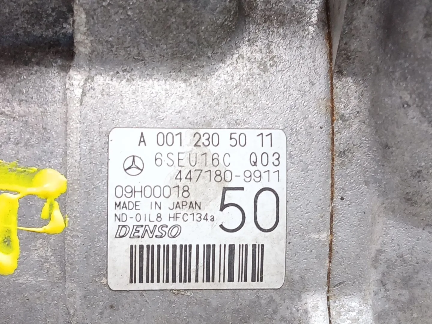 Compresor Aire Acondicionado para Mercedes-Benz Clase C (W204)