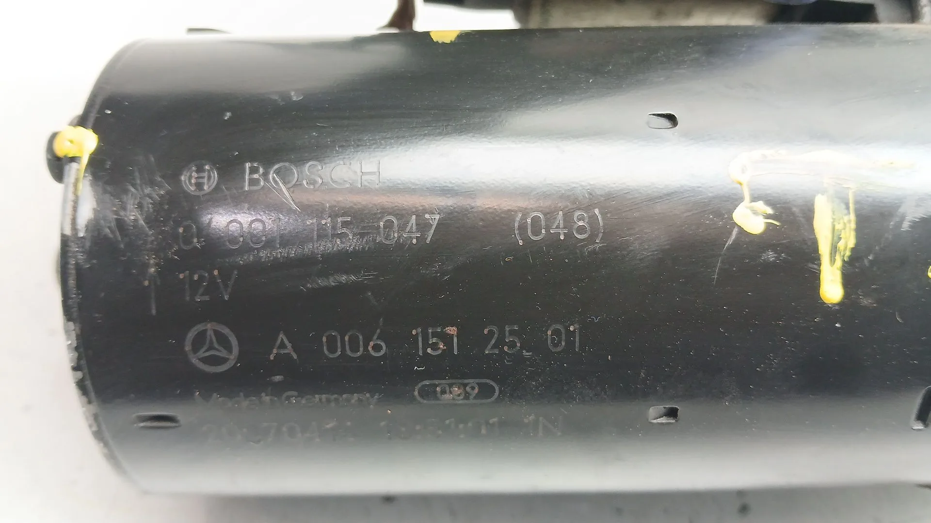 Motor Arranque para Mercedes-Benz Clase C (W204)