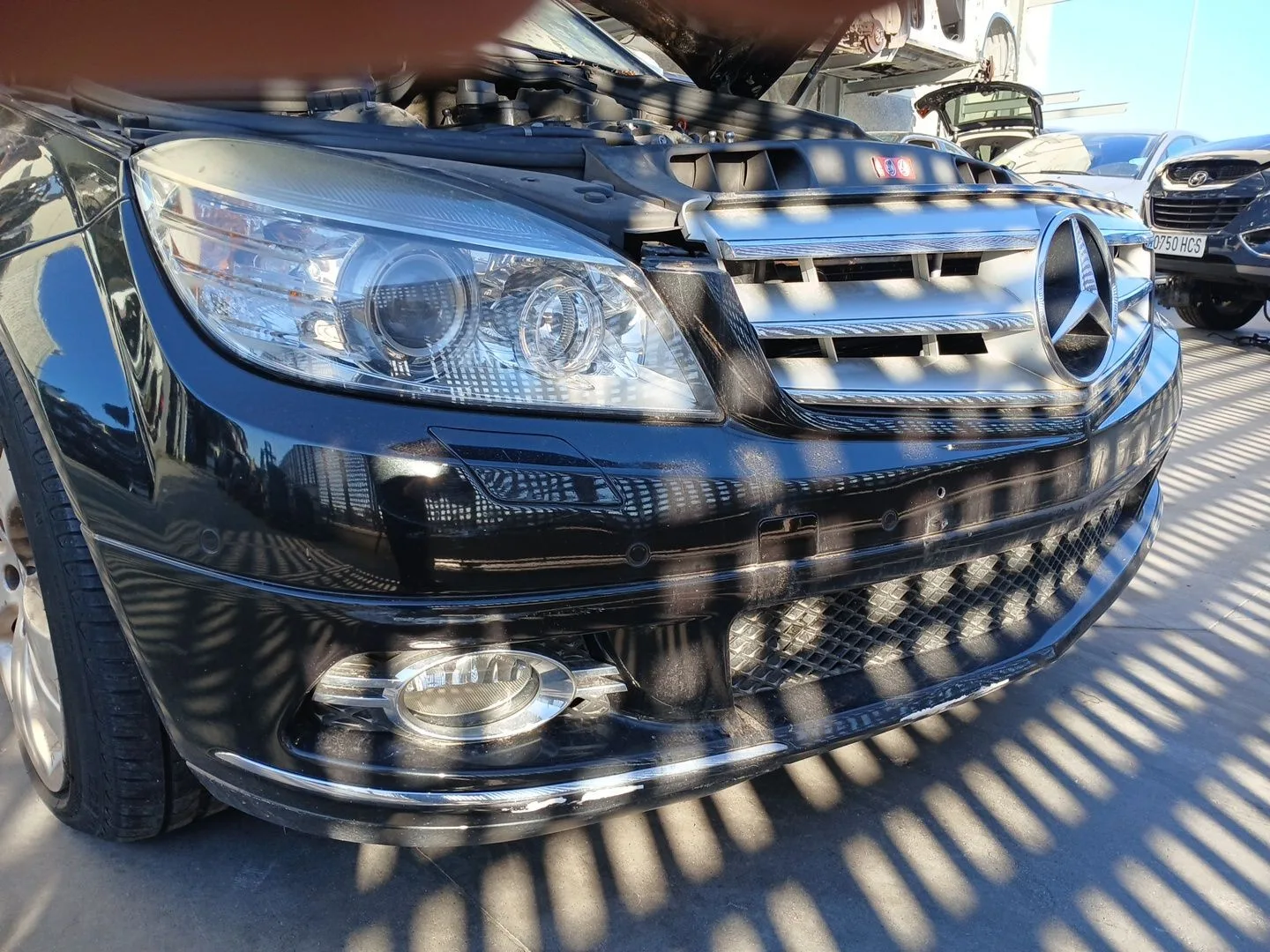 Paragolpes Delantero para Mercedes-Benz Clase C (W204)