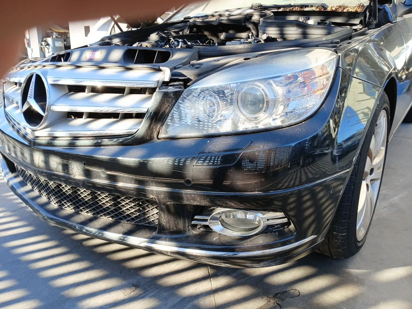 Paragolpes Delantero para Mercedes-Benz Clase C (W204)
