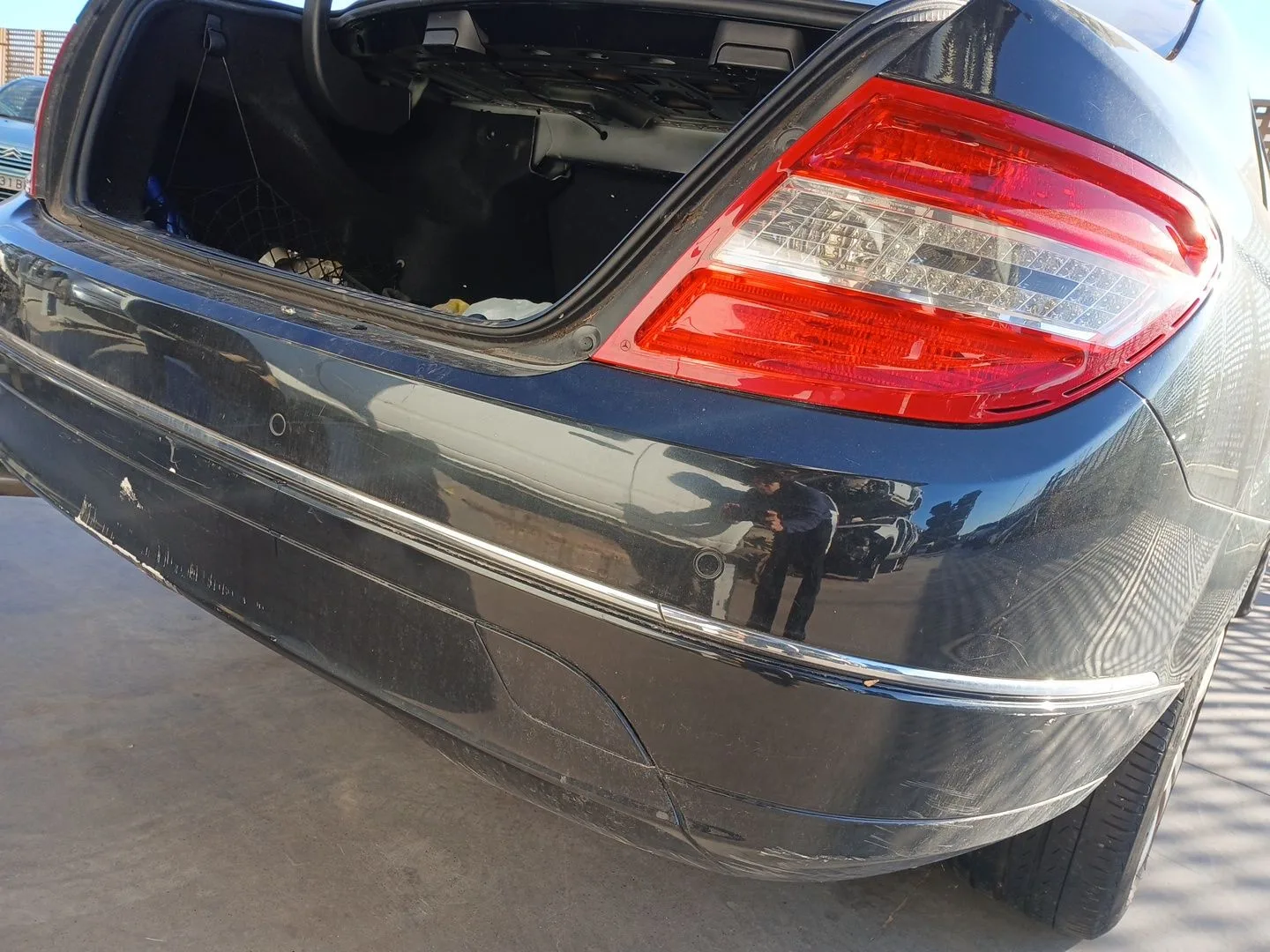 Paragolpes Trasero para Mercedes-Benz Clase C (W204)