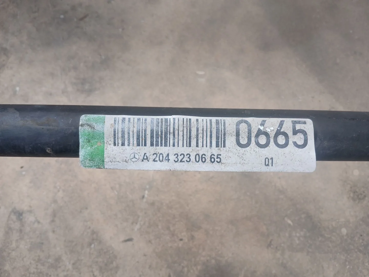 Puente Delantero para Mercedes-Benz Clase C (W204)