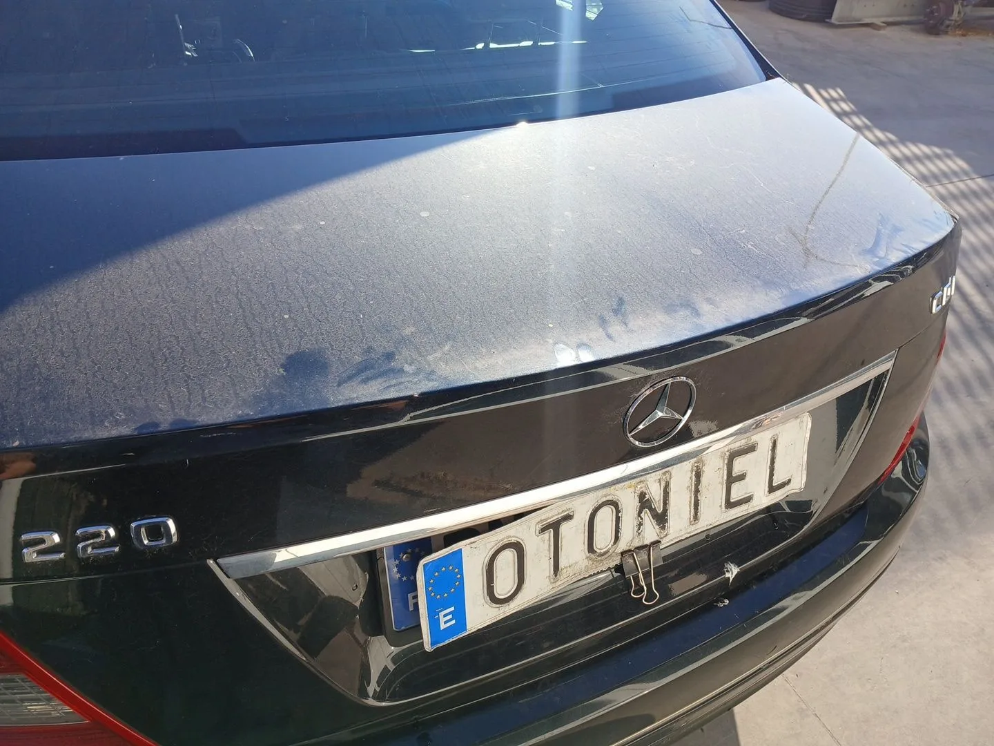 Tapa Maletero para Mercedes-Benz Clase C (W204)