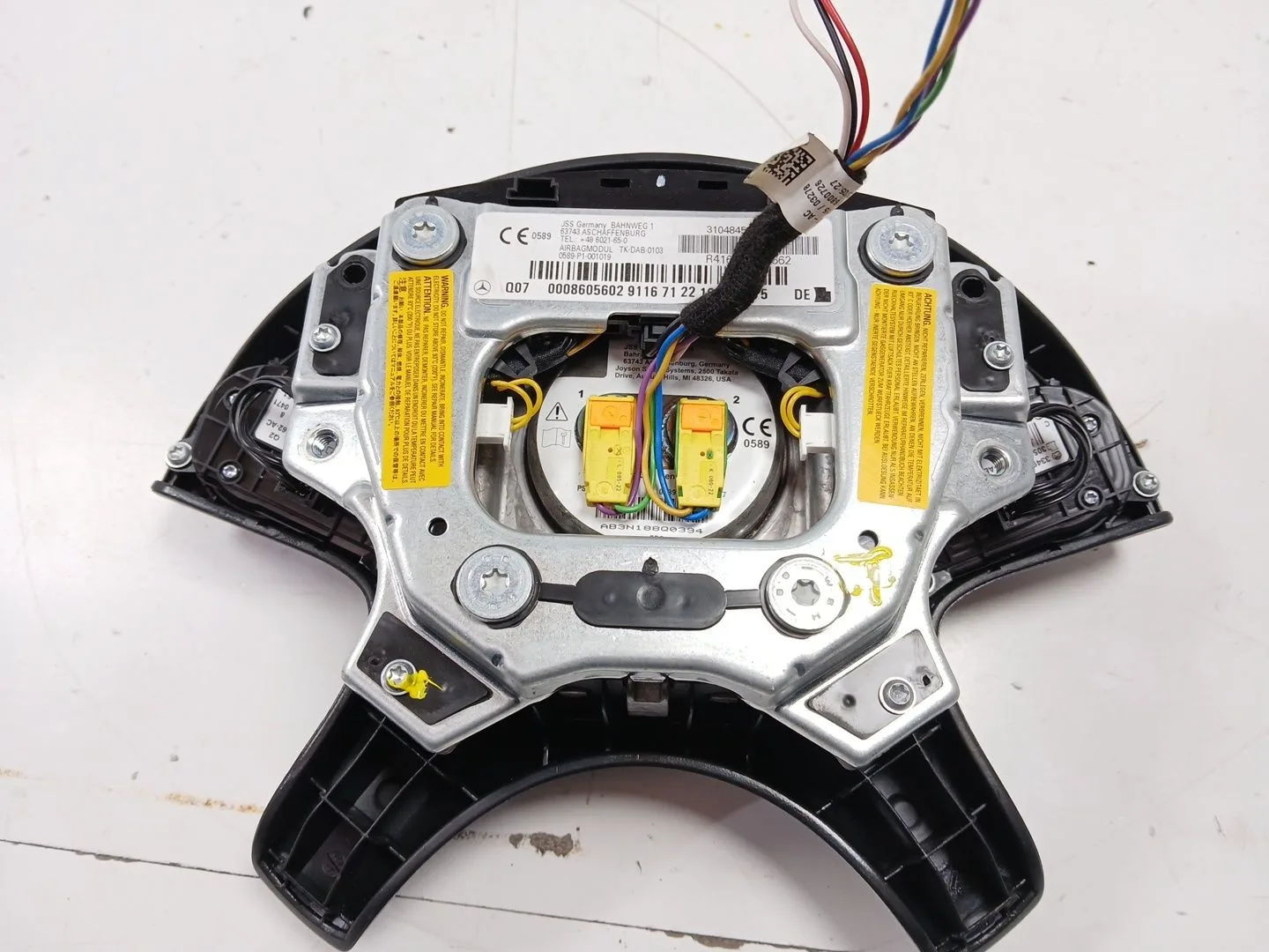 Airbag Delantero Izquierdo para Mercedes-Benz Clase C (W204)