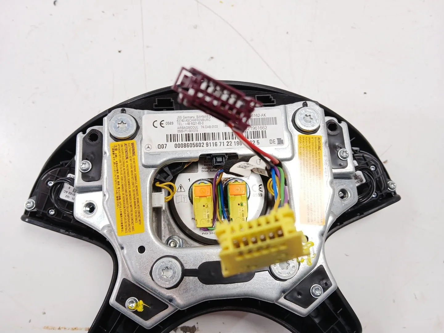 Airbag Delantero Izquierdo para Mercedes-Benz Clase C (W204)