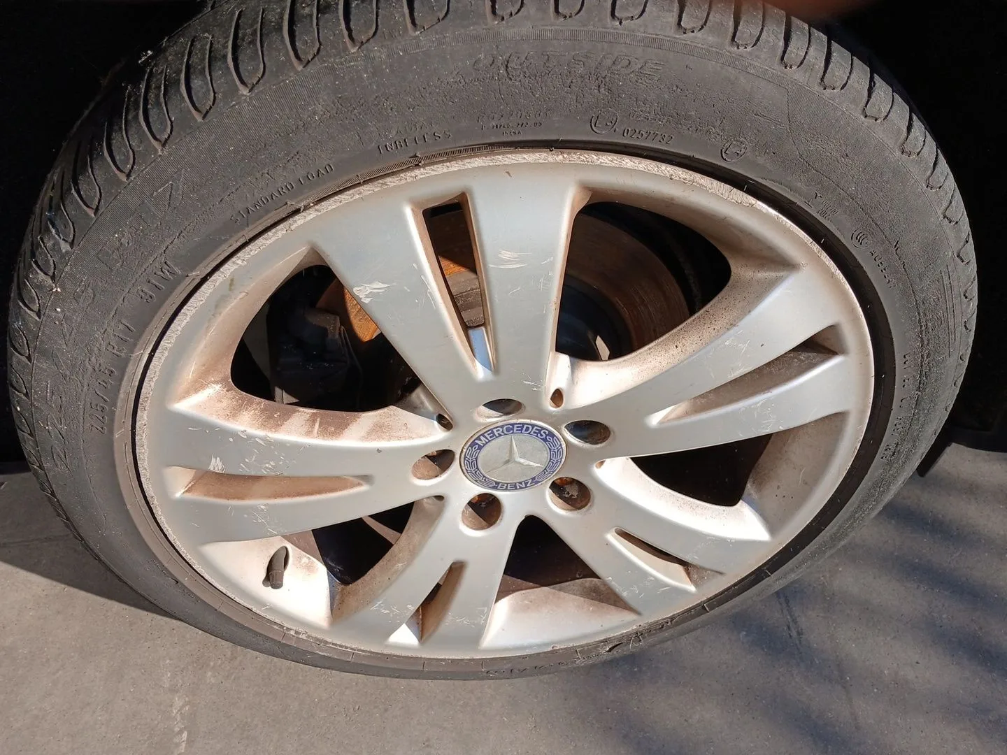 Llanta para Mercedes-Benz Clase C (W204)