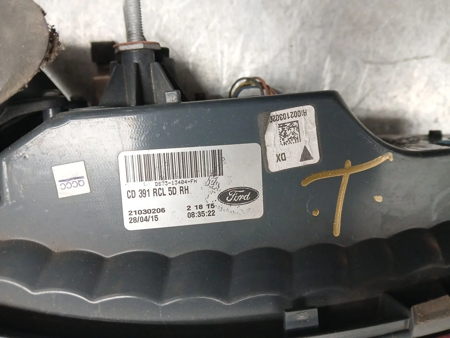 Piloto Trasero Derecho para Ford Mondeo V Hatchback (Ce)
