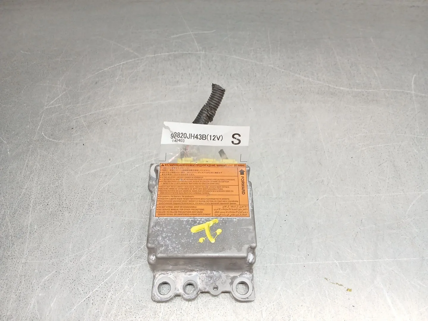 Centralita Airbag para Nissan X-Trail (T31)