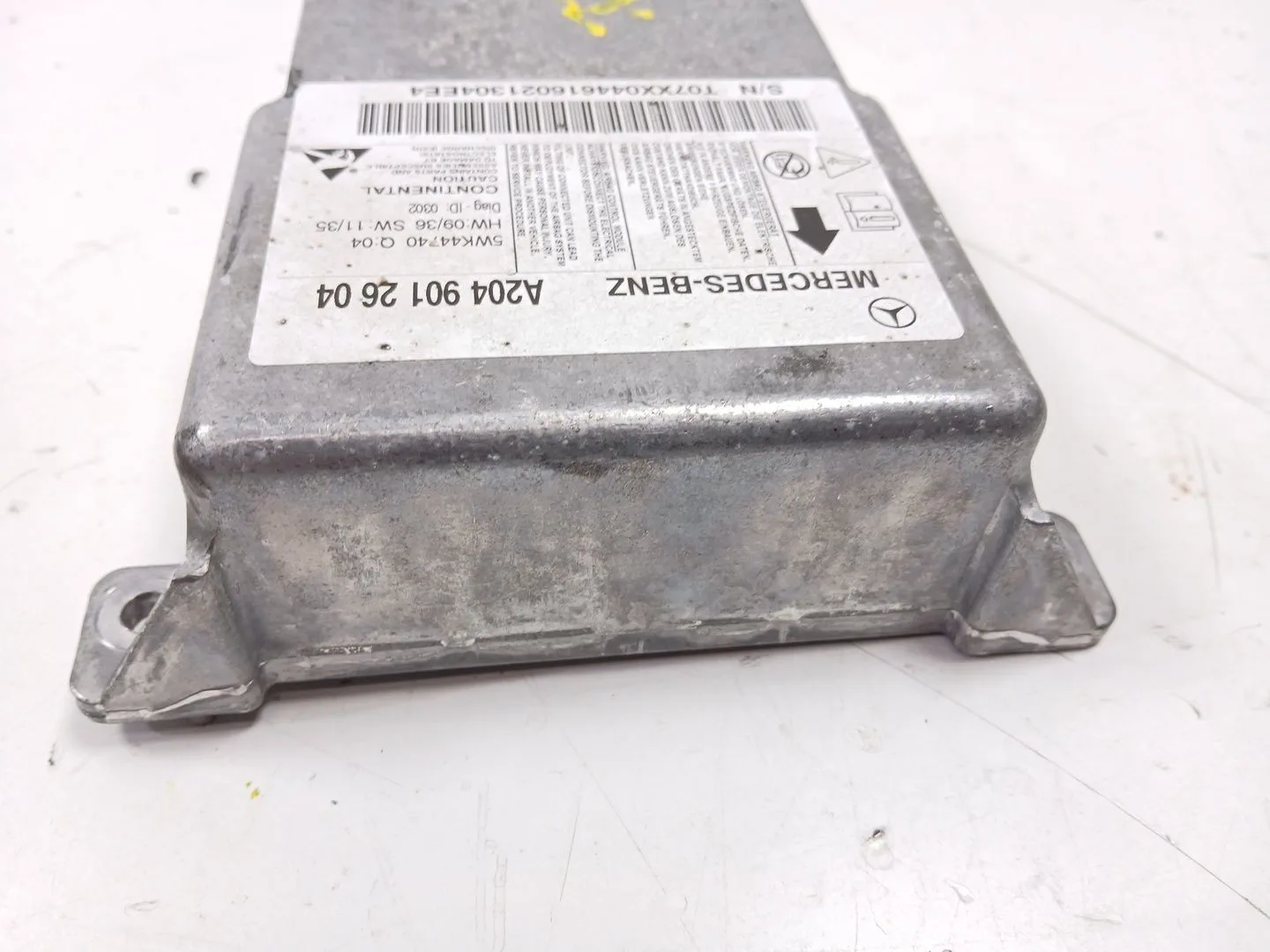 Centralita Airbag para Mercedes-Benz Clase C (W204)