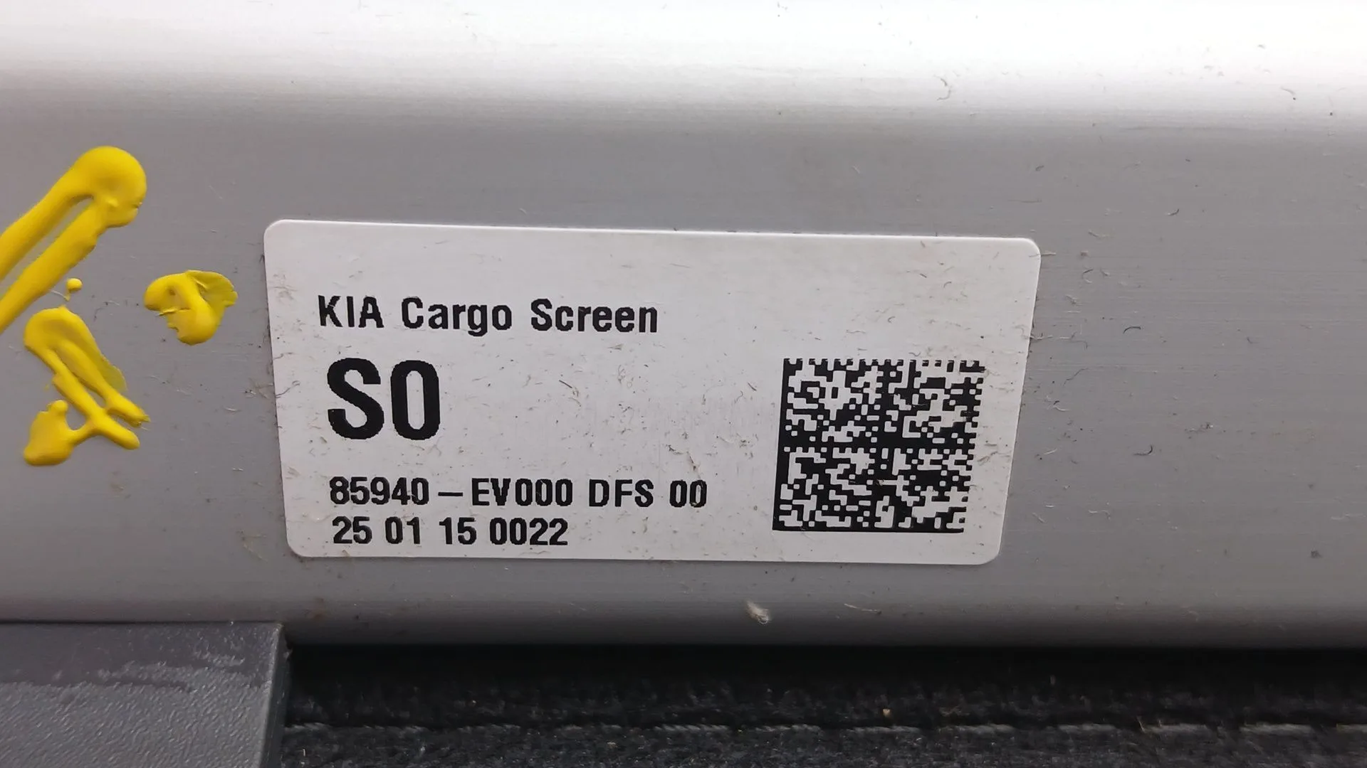 Bandeja Trasera para Kia Ev3