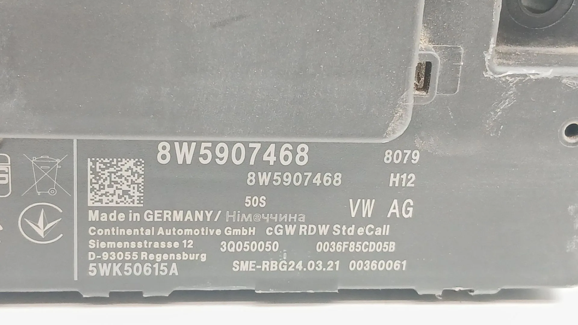 Modulo Electronico para Audi A4 Berlina (8W2)