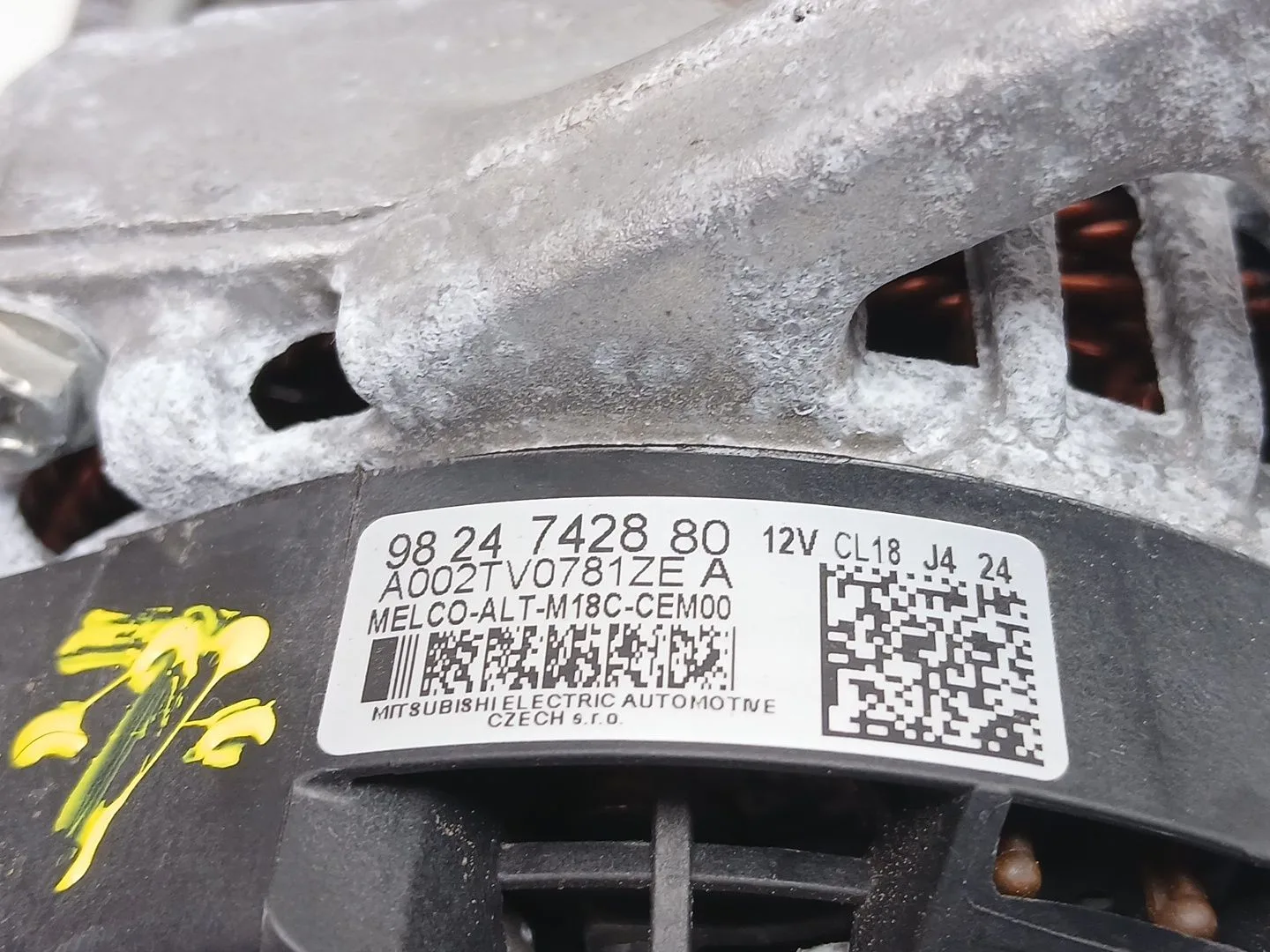 Alternador para Toyota Proace Furgoneta (Mdz_)