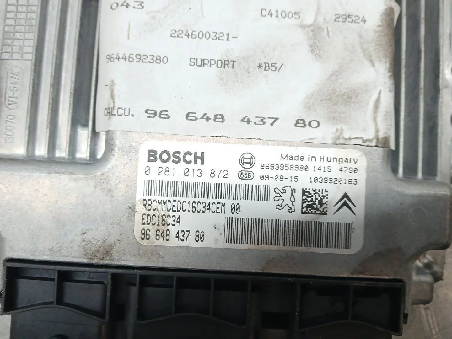 Centralita Motor Uce para Citroën C4 I (Lc_)