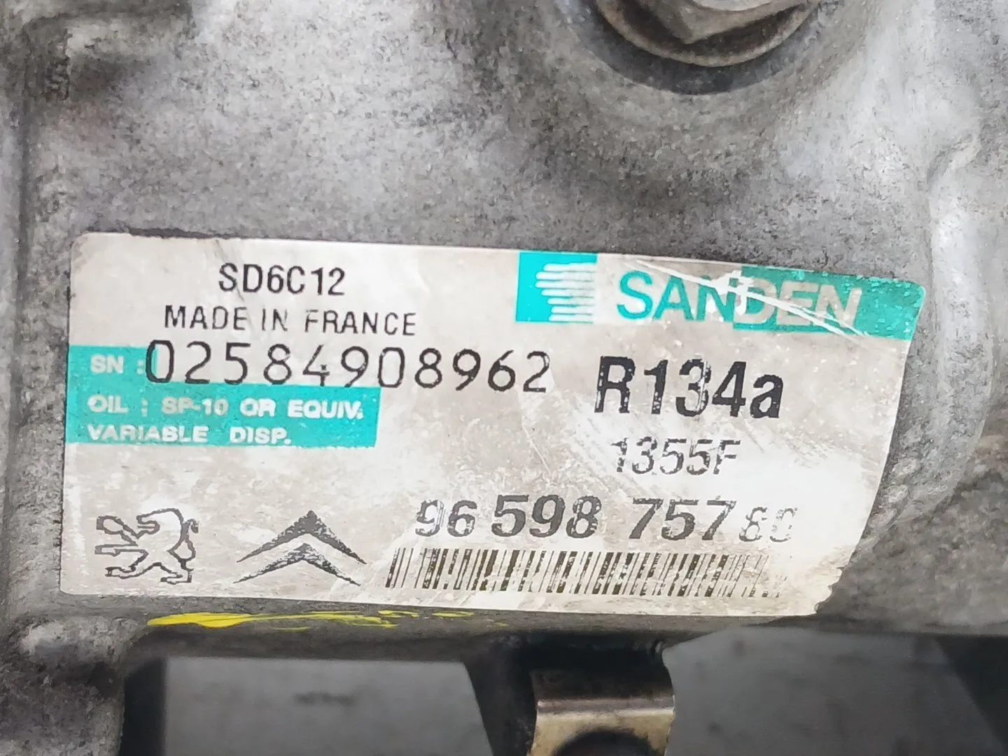 Compresor Aire Acondicionado para Citroën C4 I (Lc_)