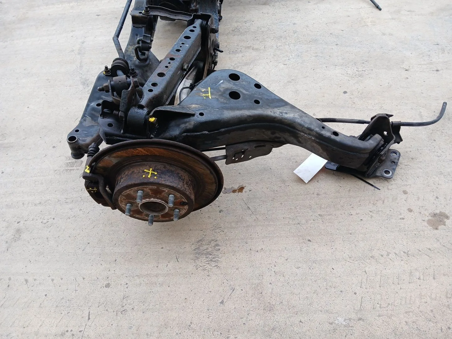 Puente Trasero para Nissan Qashqai I (J10, Nj10)