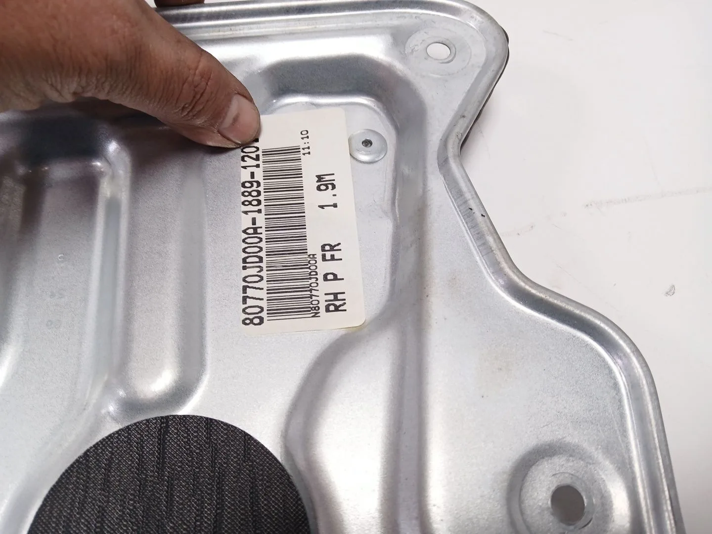 Elevalunas Delantero Derecho para Nissan Qashqai I (J10, Nj10)