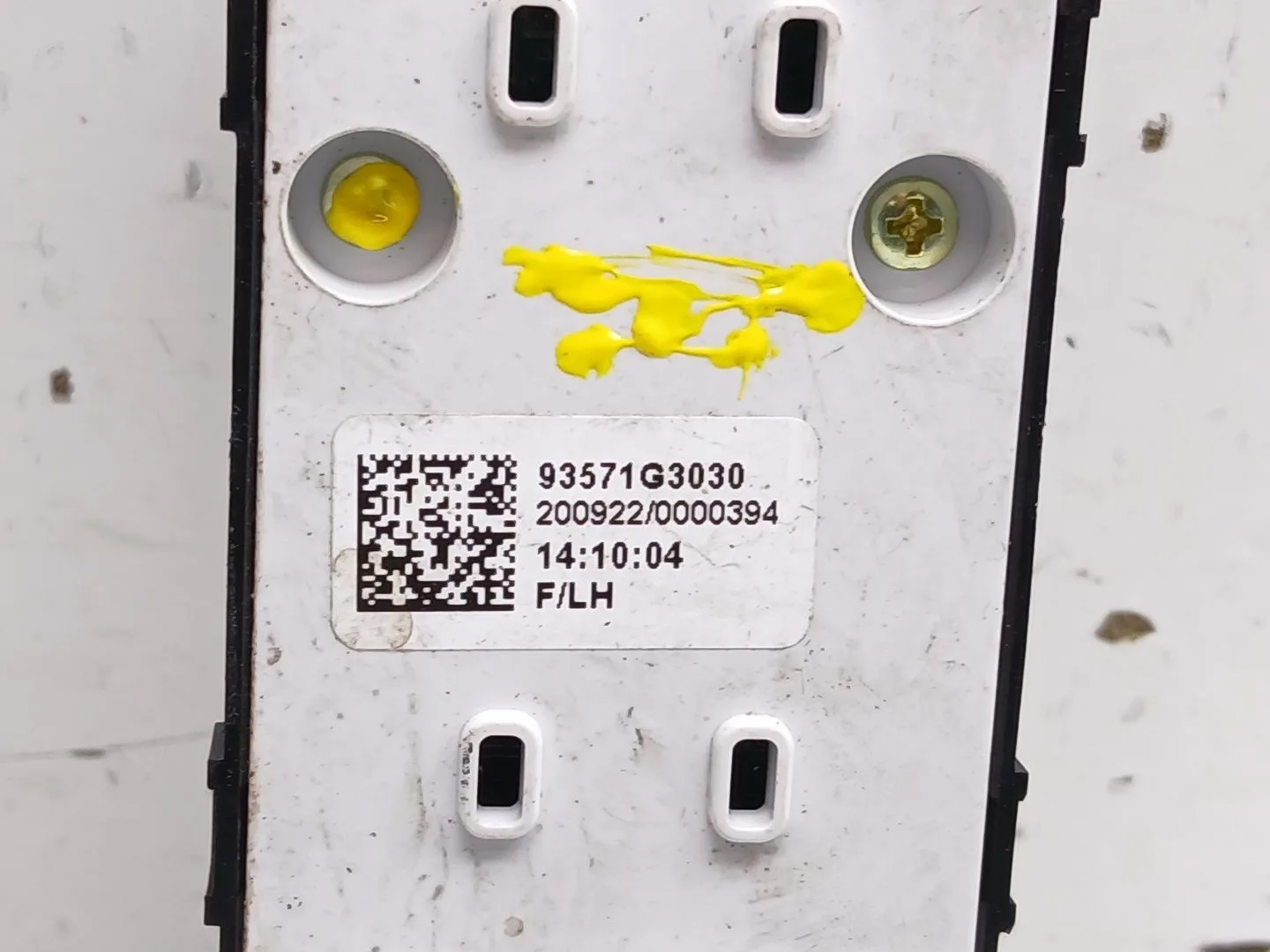 Mando Elevalunas Delantero Izquierdo para Hyundai I30 (Pd)