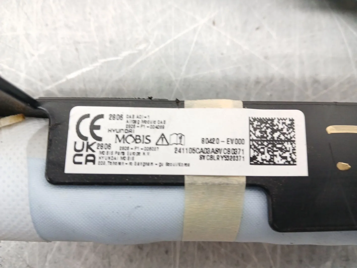 Airbag Cortina Delantero Derecho para Kia Ev3