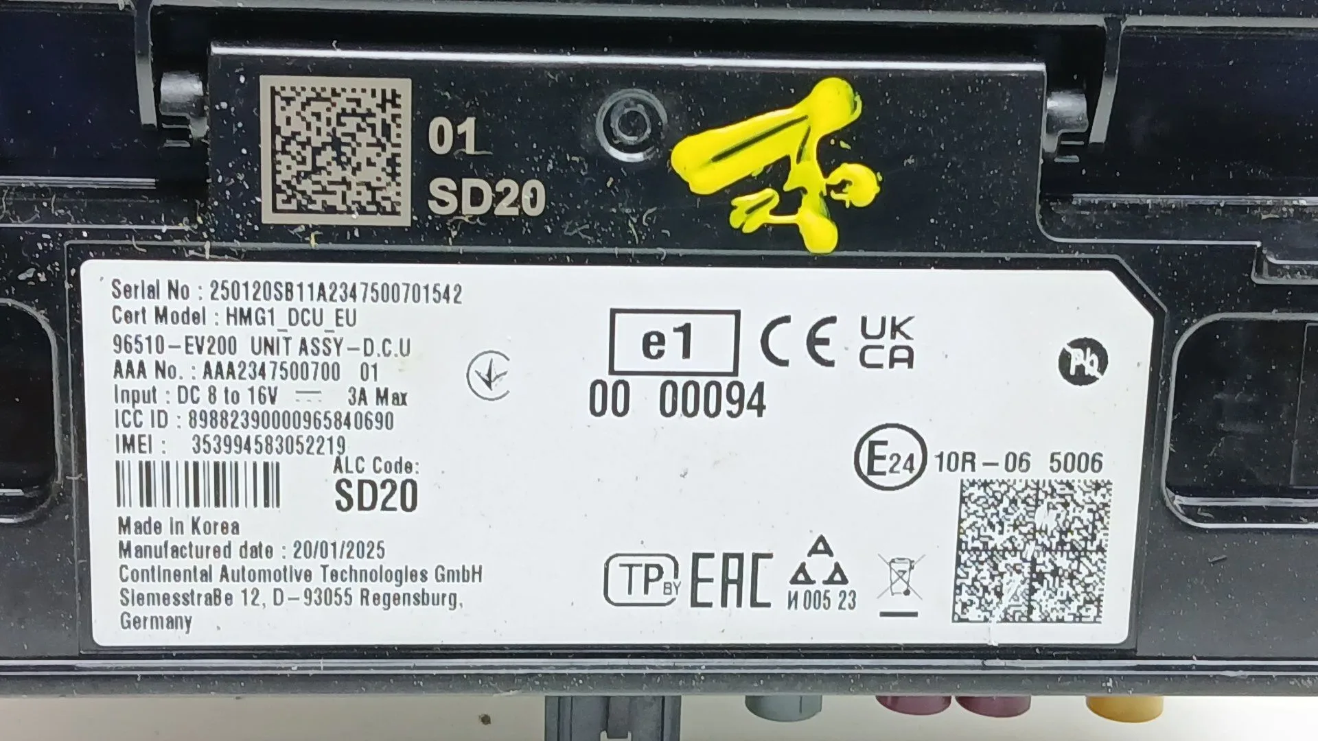 Modulo Electronico para Kia Ev3