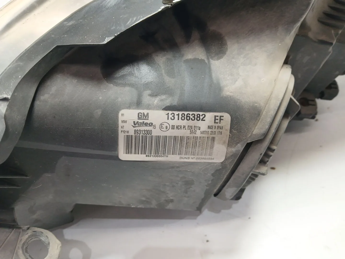 Faro Derecho para Opel Corsa D (S07)