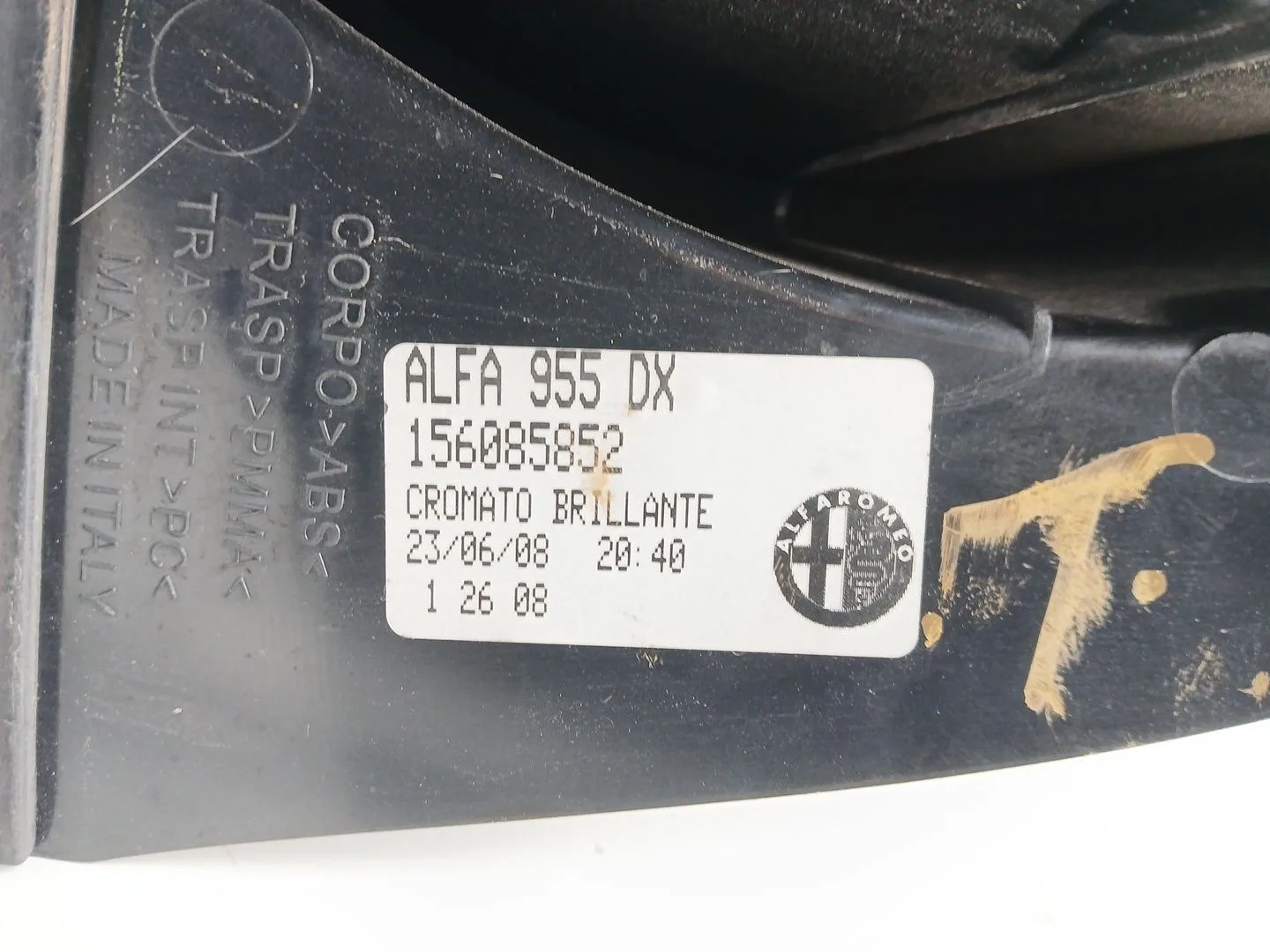 Piloto Trasero Derecho para Alfa Romeo Mito (955_)