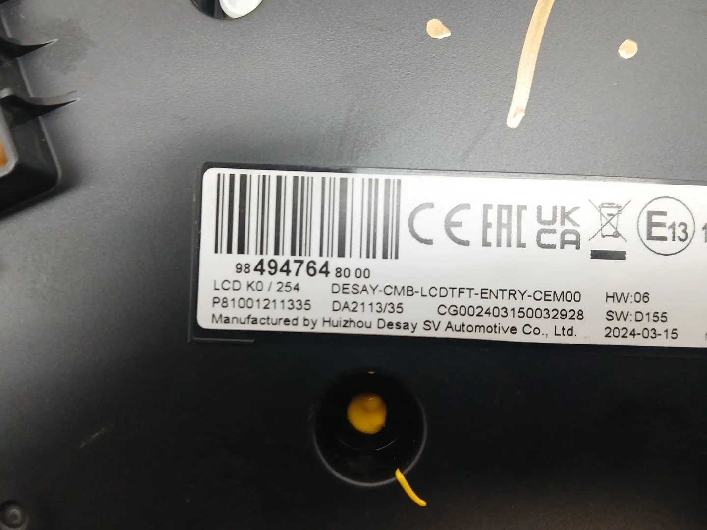 Cuadro Instrumentos para Toyota Proace Furgoneta (Mdz_)