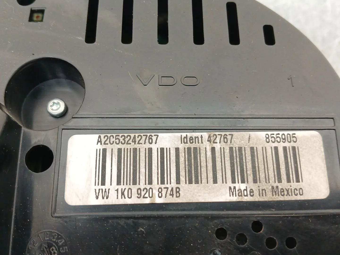 Cuadro Instrumentos para Volkswagen Golf V (1K1)