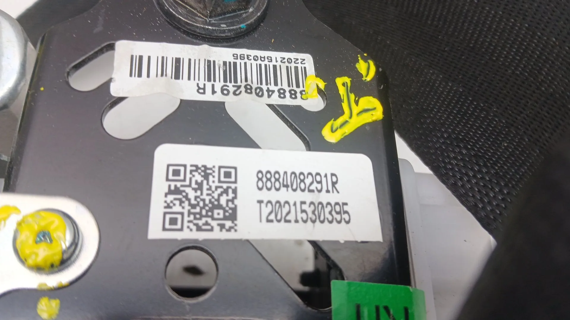 Cinturon Seguridad Trasero Derecho para Dacia Spring