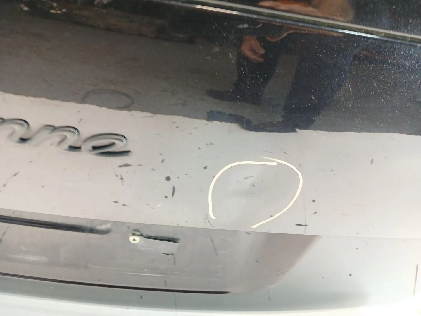 Porton Trasero para Porsche Cayenne (9Pa)