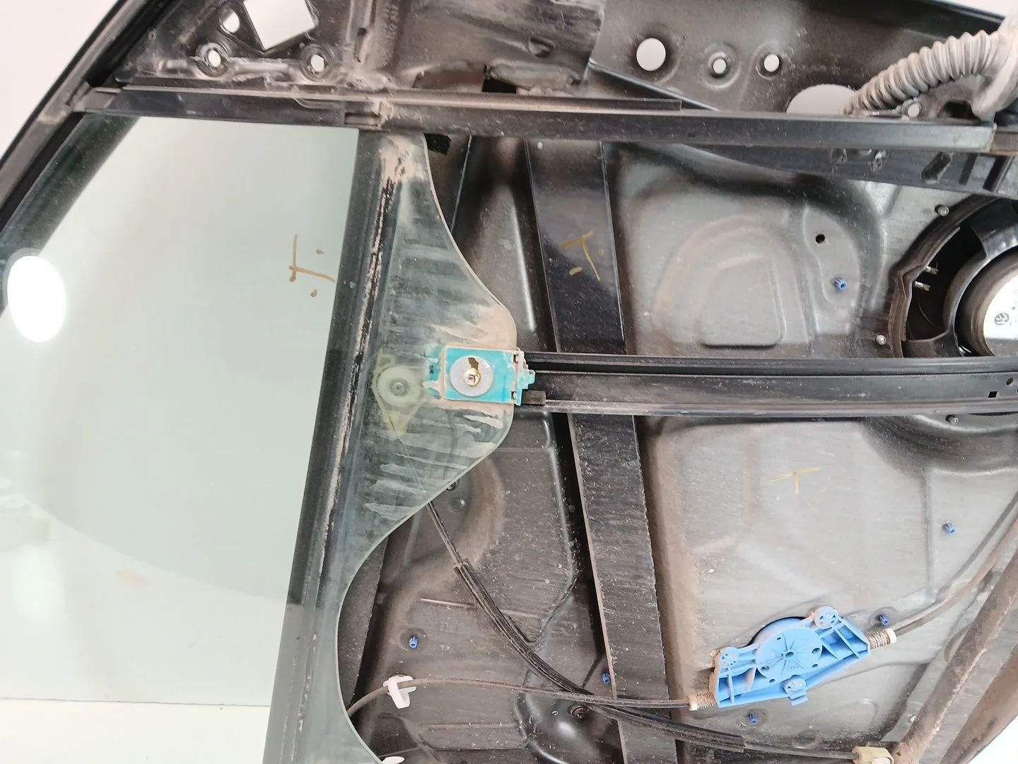 Elevalunas Delantero Derecho para Porsche Cayenne (9Pa)