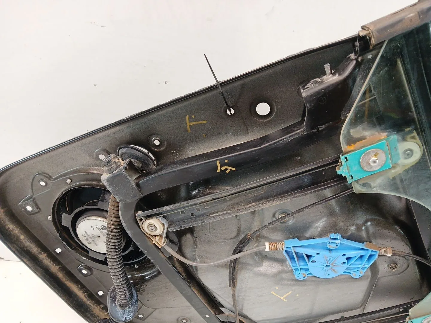 Elevalunas Trasero Izquierdo para Porsche Cayenne (9Pa)