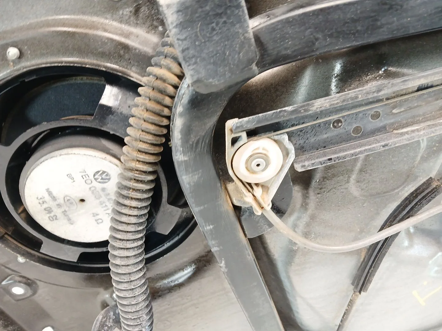 Elevalunas Trasero Izquierdo para Porsche Cayenne (9Pa)