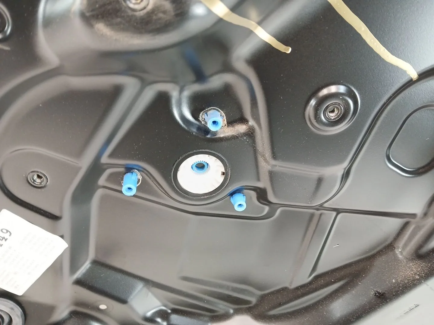 Elevalunas Trasero Izquierdo para Porsche Cayenne (9Pa)