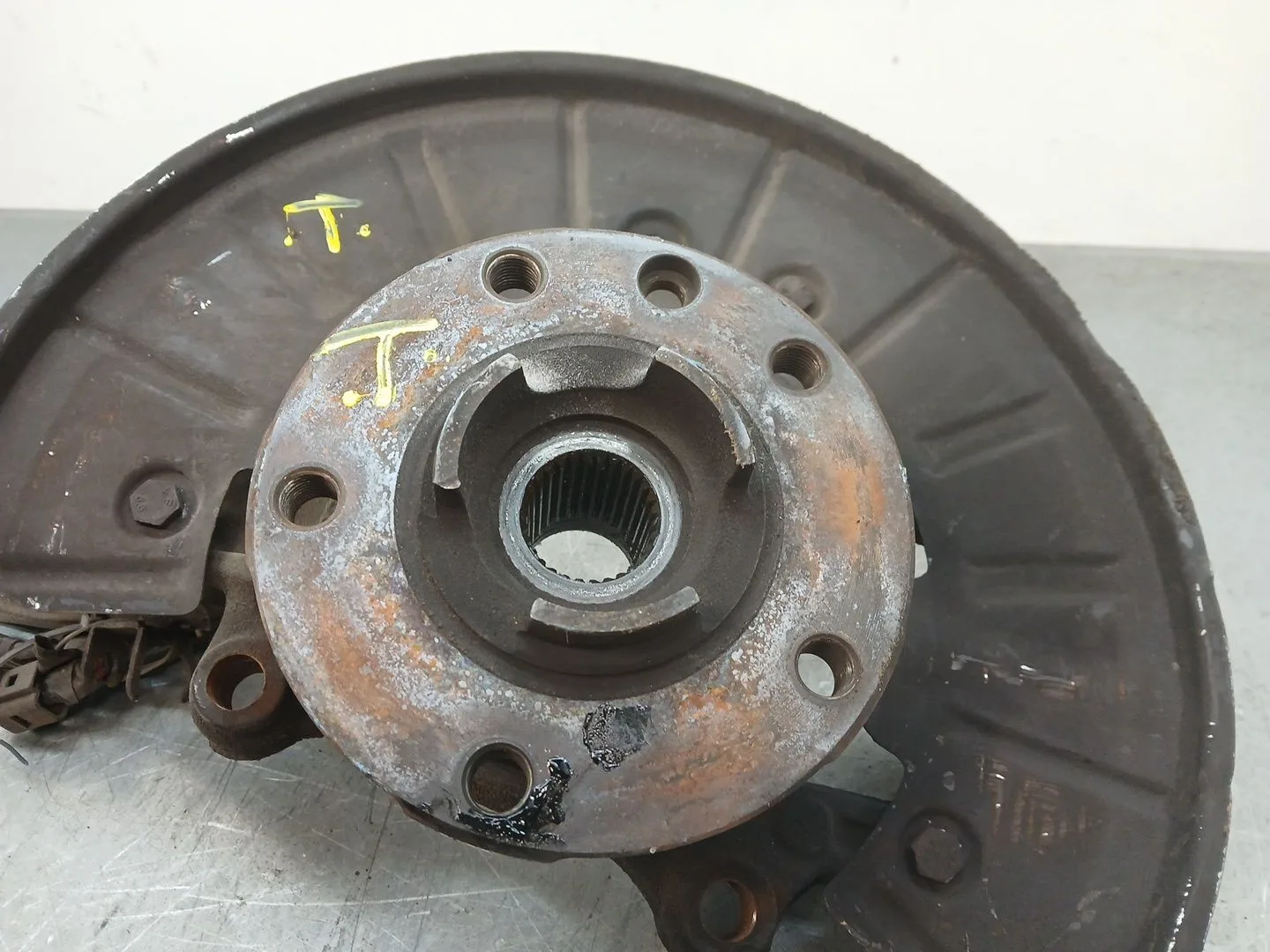 Mangueta Delantera Izquierda para Porsche Cayenne (9Pa)