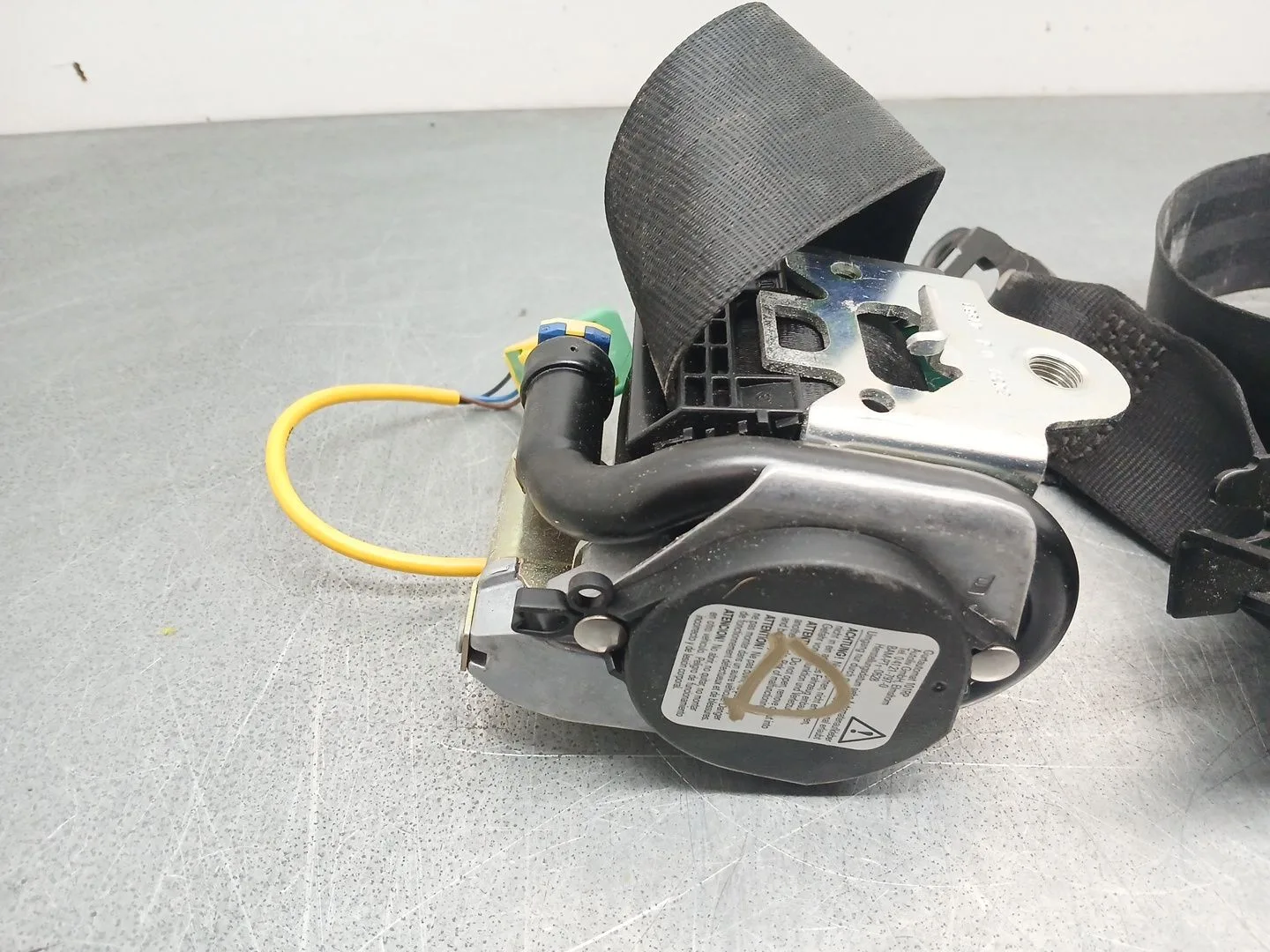 Cinturon Seguridad Delantero Derecho para Porsche Cayenne (9Pa)
