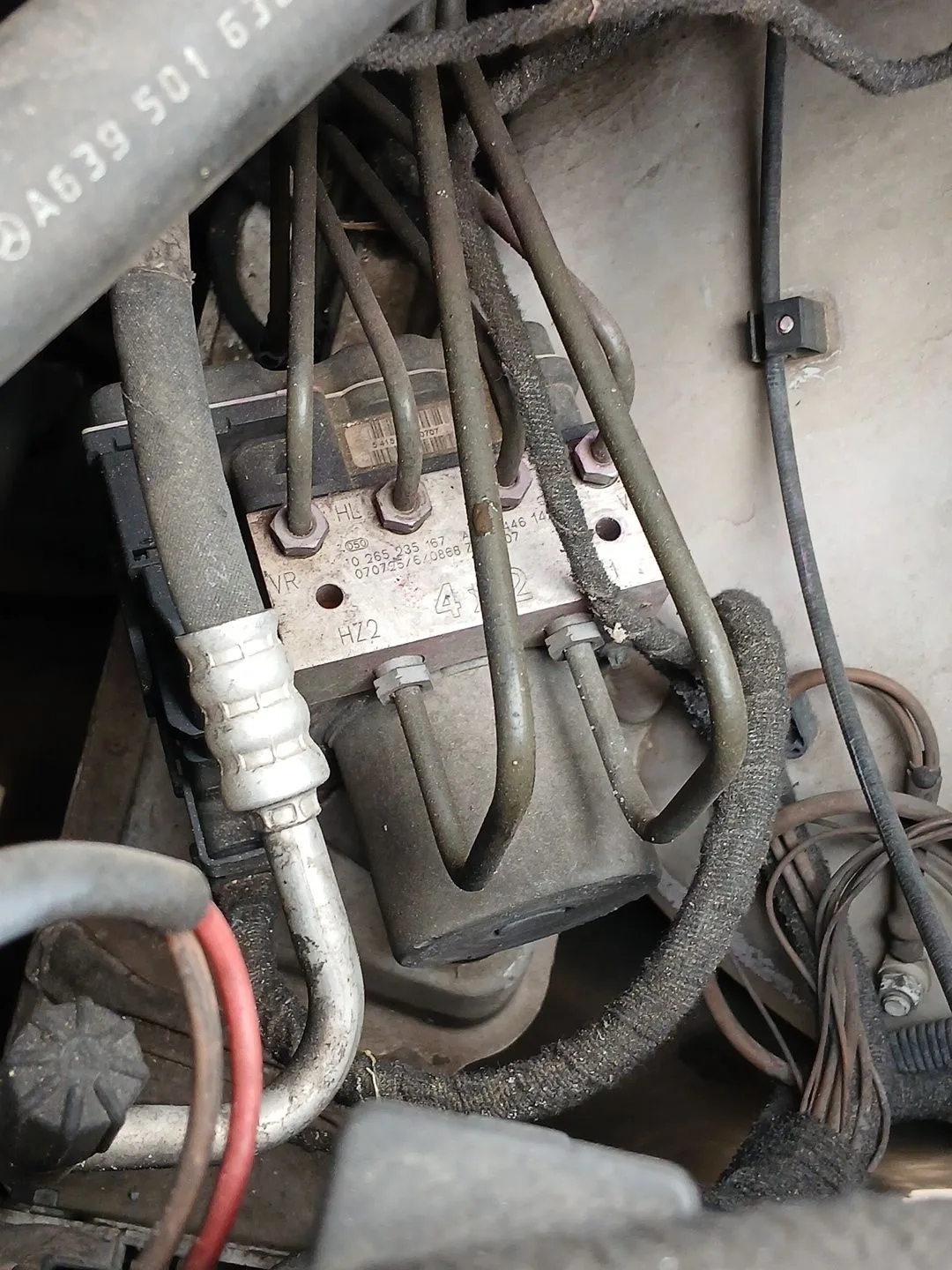 Abs para Mercedes-Benz Vito / Mixto Furgoneta (W639)