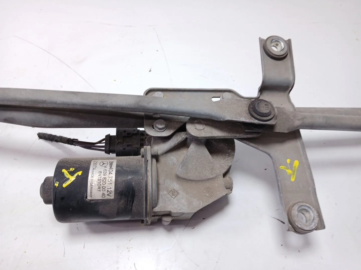 Motor Limpia Delantero para Mercedes-Benz Vito / Mixto Furgoneta (W639)