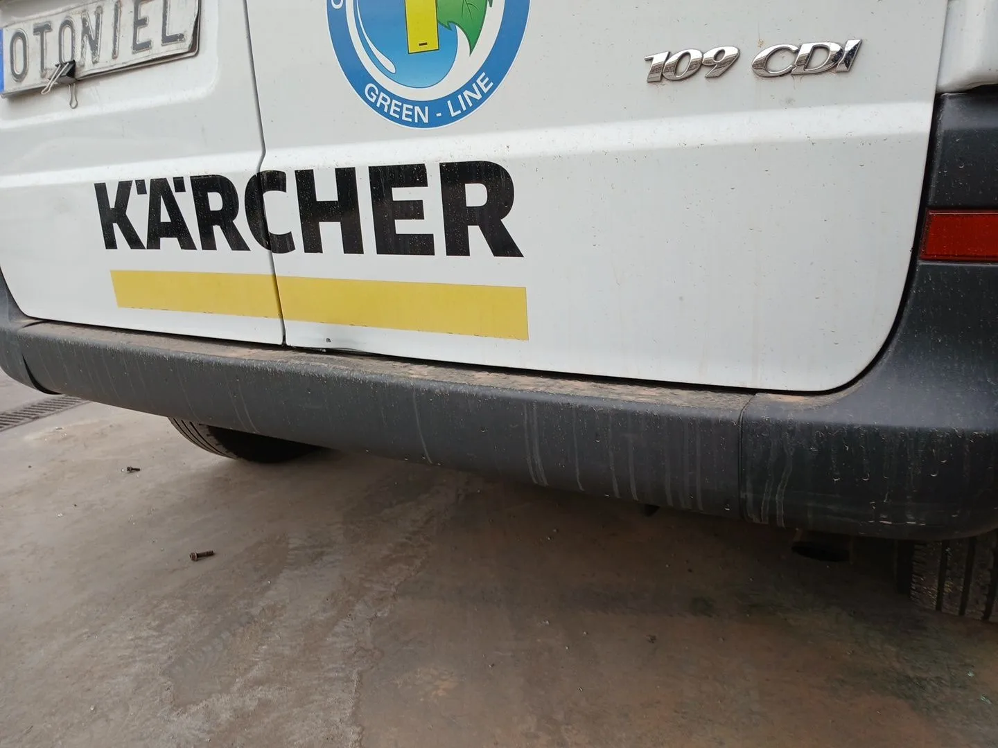Paragolpes Trasero para Mercedes-Benz Vito / Mixto Furgoneta (W639)