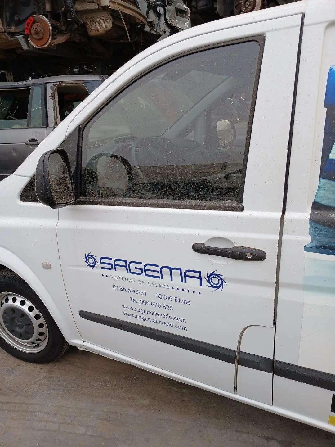 Puerta Delantera Izquierda para Mercedes-Benz Vito / Mixto Furgoneta (W639)