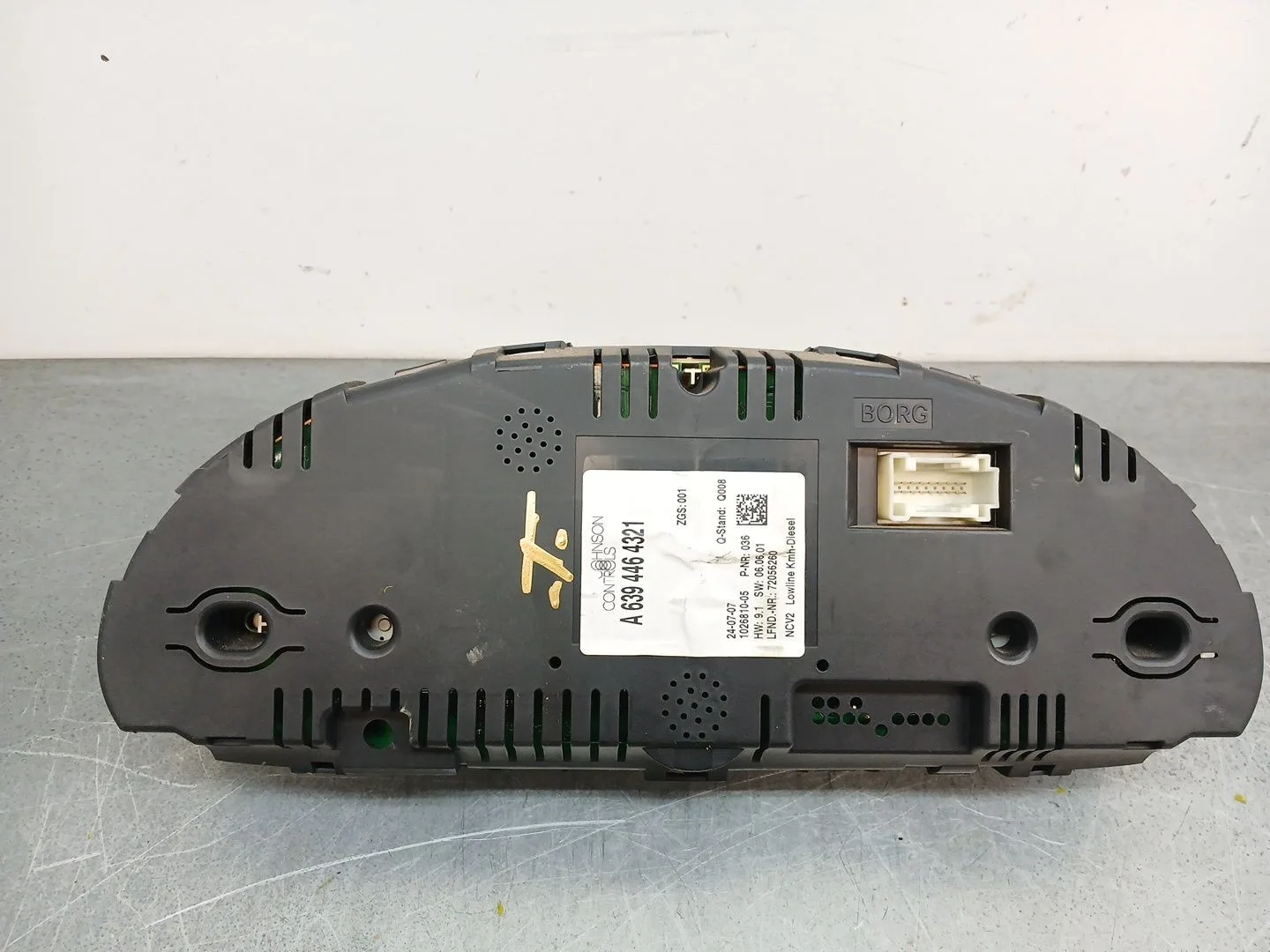 Cuadro Instrumentos para Mercedes-Benz Vito / Mixto Furgoneta (W639)